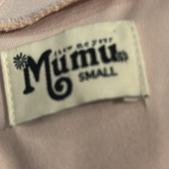 Show Me Your Mumu Jenn Dusty Blush Crisp Maxi Dress Size Small - Picture 10 of 16